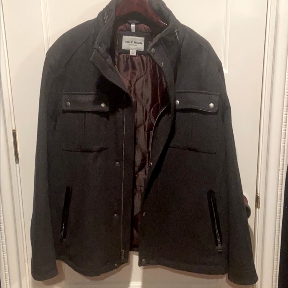 Cole Haan Signature large wool jacket